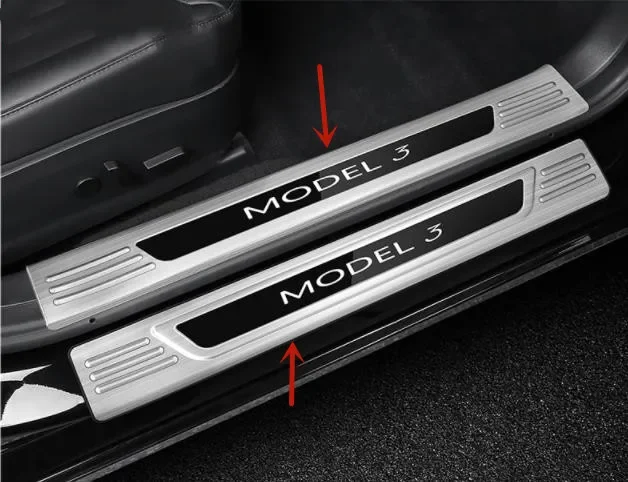 Защита порога из нержавеющей стали для Tesla model 3 2019-2021, защитная пластина порога багажника, защита от царапин, автомобильные аксессуары
Защита порога из нержавеющей стали для Tesla model 3 2019-2021, защитная пластина порога багажника, защита от царапин, автомобильные аксессуары