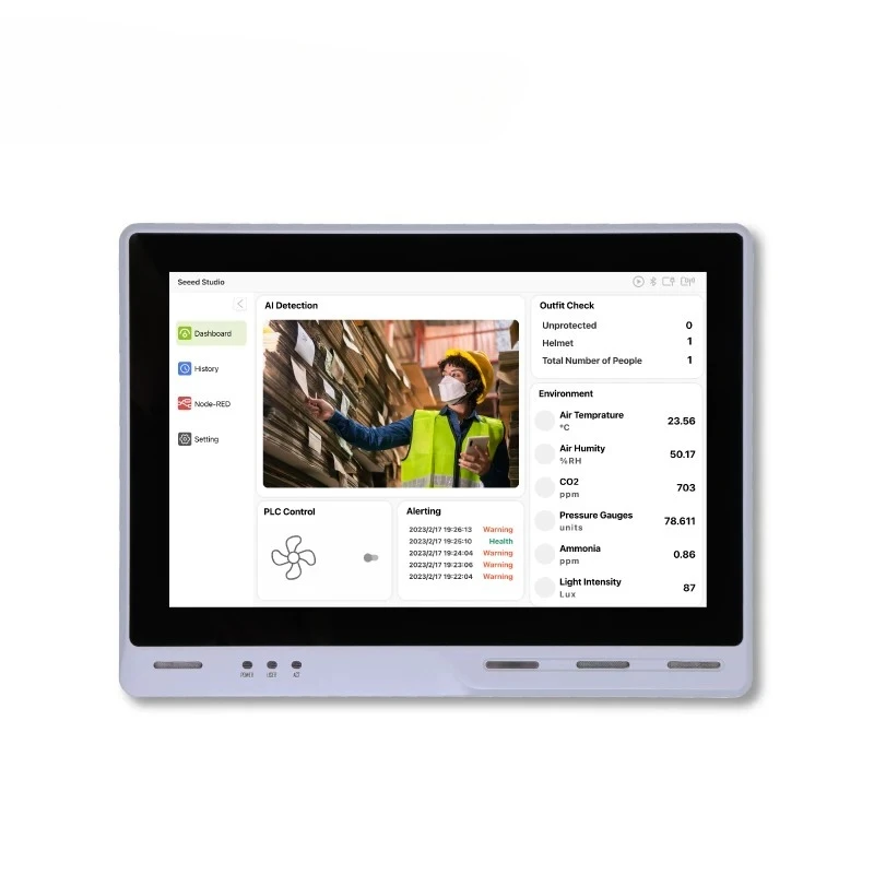 DM Raspberry Pi CM4 industrial-grade main control all-in-one computer with 10.1-inch touch screen
DM Raspberry Pi CM4 industrial-grade main control all-in-one computer with 10.1-inch touch screen
