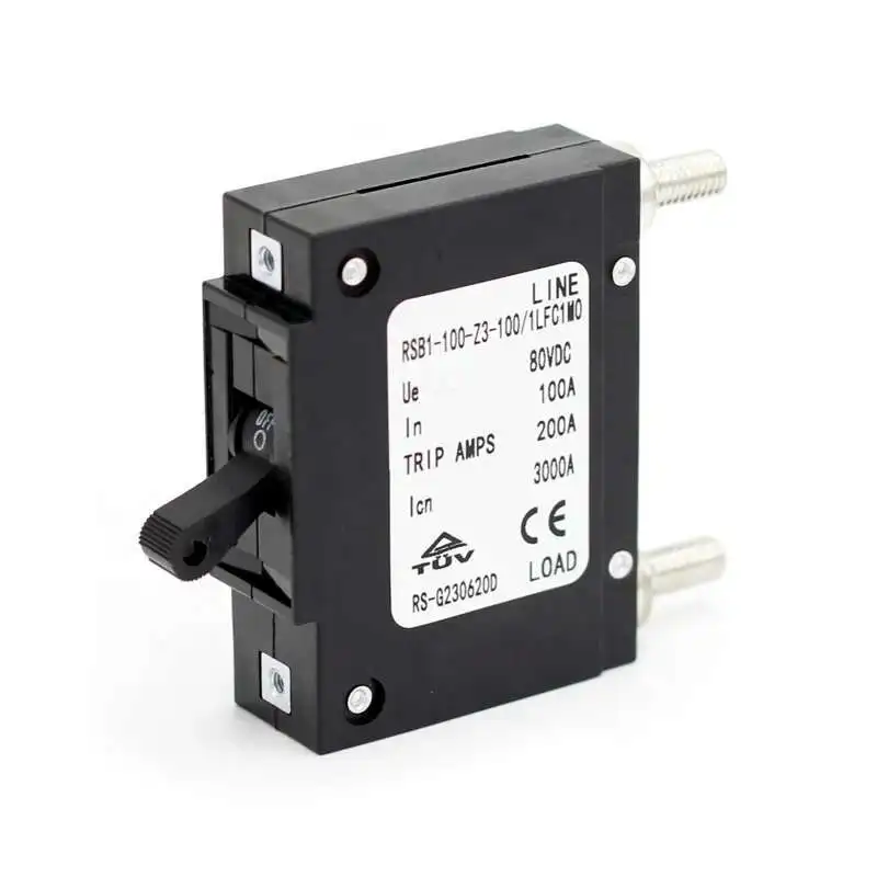 DC AC 5A~80A Black Hydraulic Magnetic Equipment Circuit Breaker For Hine Use Mcb
DC AC 5A~80A Black Hydraulic Magnetic Equipment Circuit Breaker For Hine Use Mcb