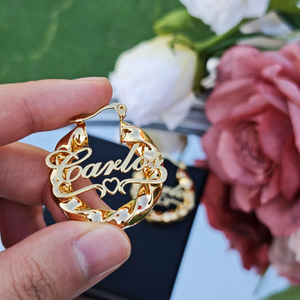 Custom Stainless Steel Earrings DIY Name Pattern Earrings Charm Ladies Earrings Fashion Name Earrings Party Banquet Accessories
Custom Stainless Steel Earrings DIY Name Pattern Earrings Charm Ladies Earrings Fashion Name Earrings Party Banquet Accessories
