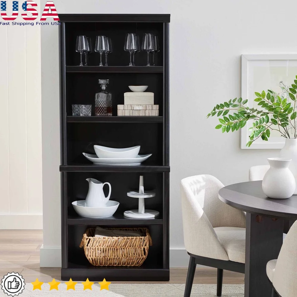 71 Inch 5 Shelf Bookcase Adjustable Shelves Storage Display Unit Wood Composite Closed Back Book Organizer Portable Home
71 Inch 5 Shelf Bookcase Adjustable Shelves Storage Display Unit Wood Composite Closed Back Book Organizer Portable Home