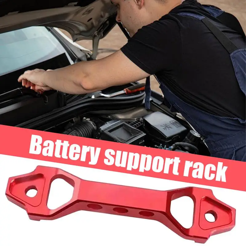 Battery Tie Down Bracket Battery Trays Space-Saving Bracket Car Accessories Sturdy Automotive Replacement Mount For Vehicles
Battery Tie Down Bracket Battery Trays Space-Saving Bracket Car Accessories Sturdy Automotive Replacement Mount For Vehicles