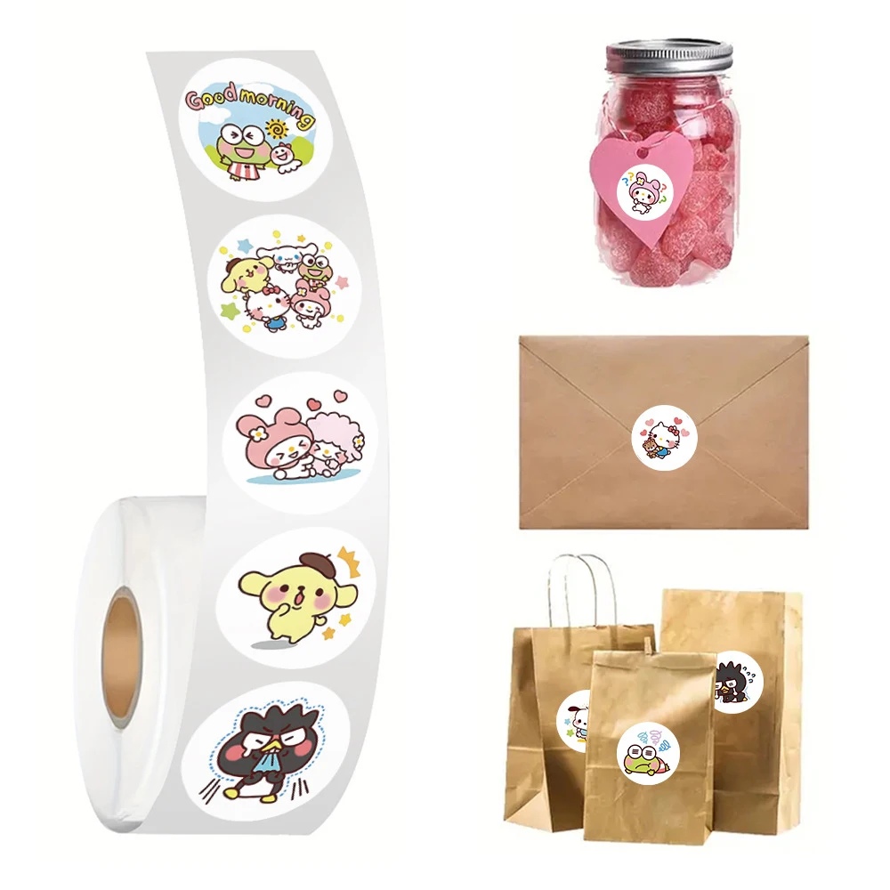200pcs/Roll Cute Sanrio Hello Kitty My Melody Sealing Stickers Decals Scrapbook Laptop Phone Decoration Reward Toys Sticker Gift
200pcs/Roll Cute Sanrio Hello Kitty My Melody Sealing Stickers Decals Scrapbook Laptop Phone Decoration Reward Toys Sticker Gift