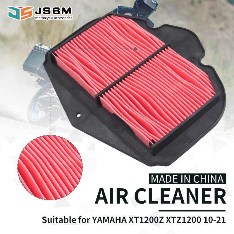 JSBM Motorcycle Air Filter Air Intake Cleaner Replacement For Yamaha XT1200 XT1200Z XT1200ZE Super Tenere ES 2010-2018 2014-2023
JSBM Motorcycle Air Filter Air Intake Cleaner Replacement For Yamaha XT1200 XT1200Z XT1200ZE Super Tenere ES 2010-2018 2014-2023