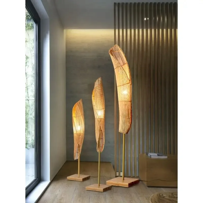 Vintage floor lamp for bedroom homestay Chinese style inspired desk lamps design Creative Art Standing Lamp Bamboo Weaving Lamp
Vintage floor lamp for bedroom homestay Chinese style inspired desk lamps design Creative Art Standing Lamp Bamboo Weaving Lamp