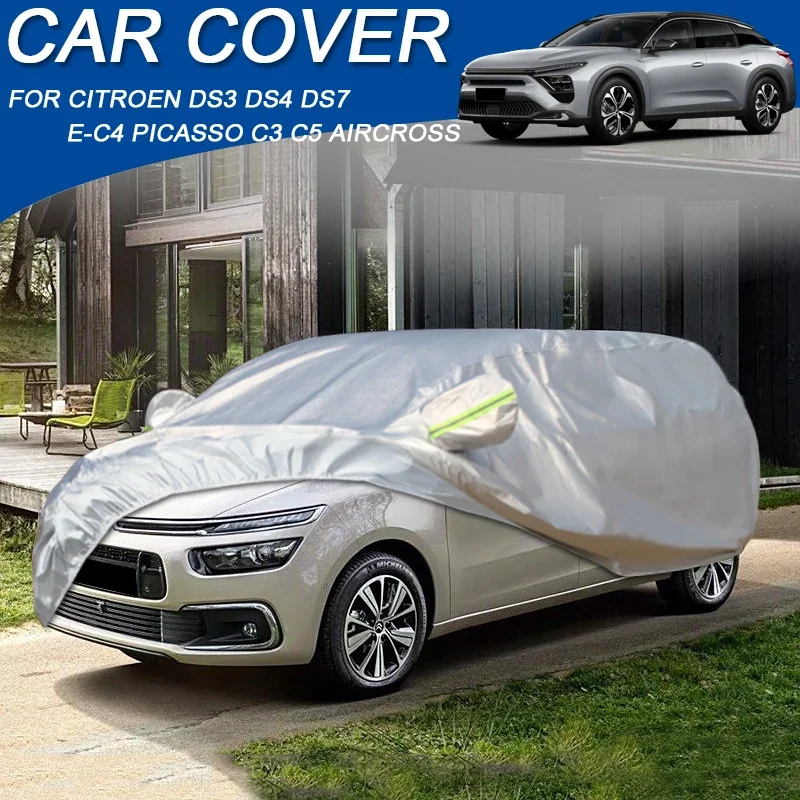 Водонепроницаемый чехол из полиэстера 210T для автомобилей CITROEN C3 C5 AIRCROSS C4 PICASSON C5X DS3 DS4 DS7 DS9 E-C3 E-C4 X, пылезащитный, с защитой от УФ-излучения
Водонепроницаемый чехол из полиэстера 210T для автомобилей CITROEN C3 C5 AIRCROSS C4 PICASSON C5X DS3 DS4 DS7 DS9 E-C3 E-C4 X, пылезащитный, с защитой от УФ-излучения