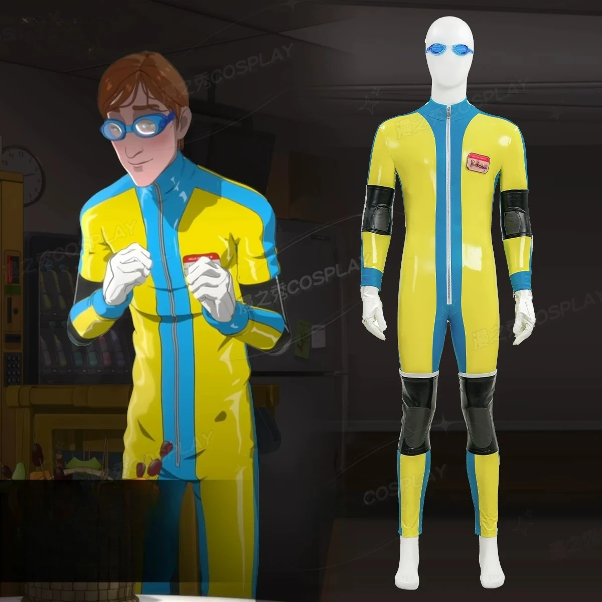 Super Hero Dispatch Center Waterboy Cosplay Costume, Full Set Jumpsuit for Men
Super Hero Dispatch Center Waterboy Cosplay Costume, Full Set Jumpsuit for Men