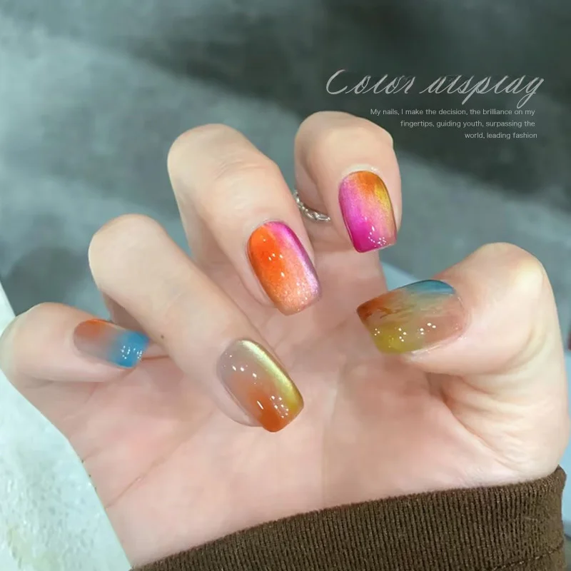 4-цветный желейный стеклянный гель-лак для ногтей, полупрозрачный морской синий, розовый гель-лак, полуперманентный УФ-гель-лак для дизайна ногтей
4-цветный желейный стеклянный гель-лак для ногтей, полупрозрачный морской синий, розовый гель-лак, полуперманентный УФ-гель-лак для дизайна ногтей