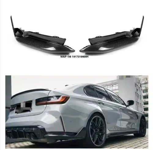 OEM Dry Carbon Fiber MP Style Rear Bumper Splitter for G80 M3 2021+ Rear Bumper Lip Wrap
OEM Dry Carbon Fiber MP Style Rear Bumper Splitter for G80 M3 2021+ Rear Bumper Lip Wrap