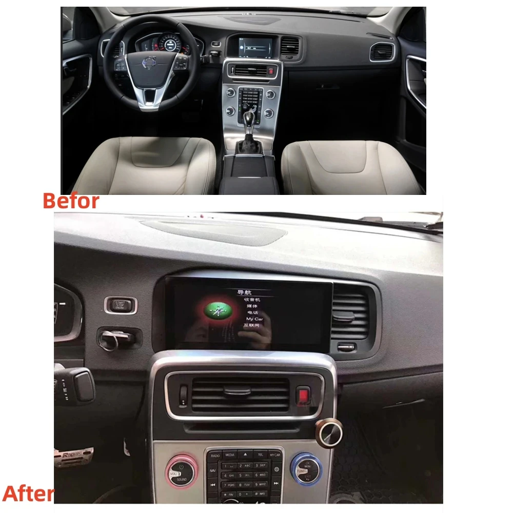 Android 13 For Volvo S60 V60 2011-2019 Car Video Player Radio GPS Navigation Stereo Multimedia Head Unit Audio Screen Carplay
Android 13 For Volvo S60 V60 2011-2019 Car Video Player Radio GPS Navigation Stereo Multimedia Head Unit Audio Screen Carplay