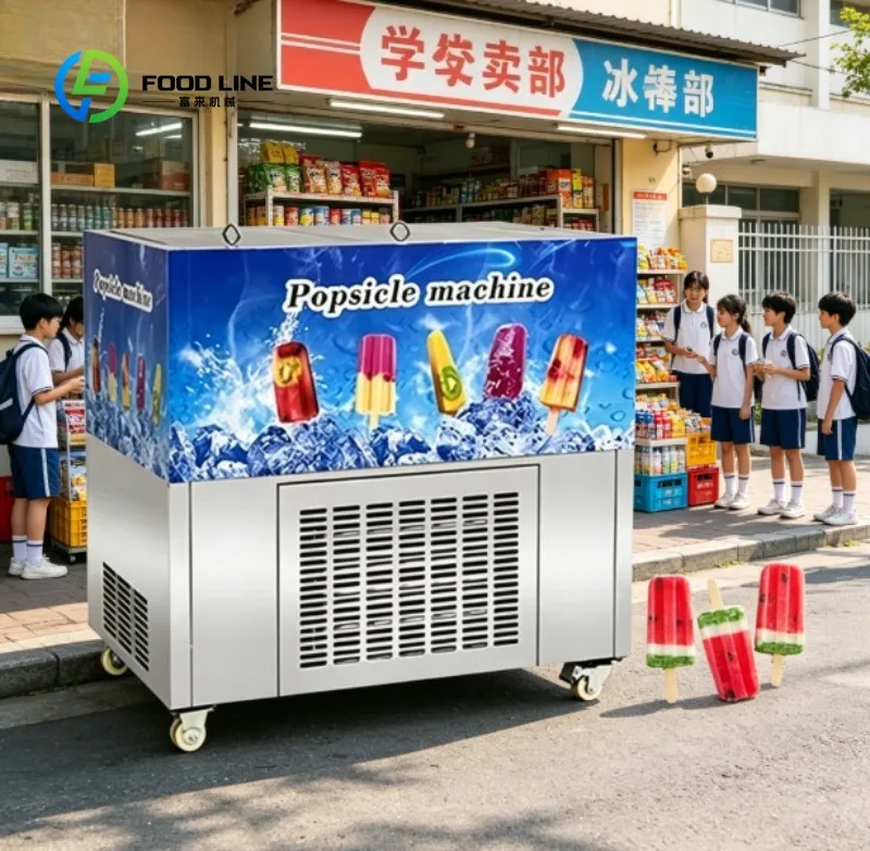 Popsicle Making Machine with High Output Freezing System, Durable Stainless Steel Construction for Commercial Ice Pop
Popsicle Making Machine with High Output Freezing System, Durable Stainless Steel Construction for Commercial Ice Pop