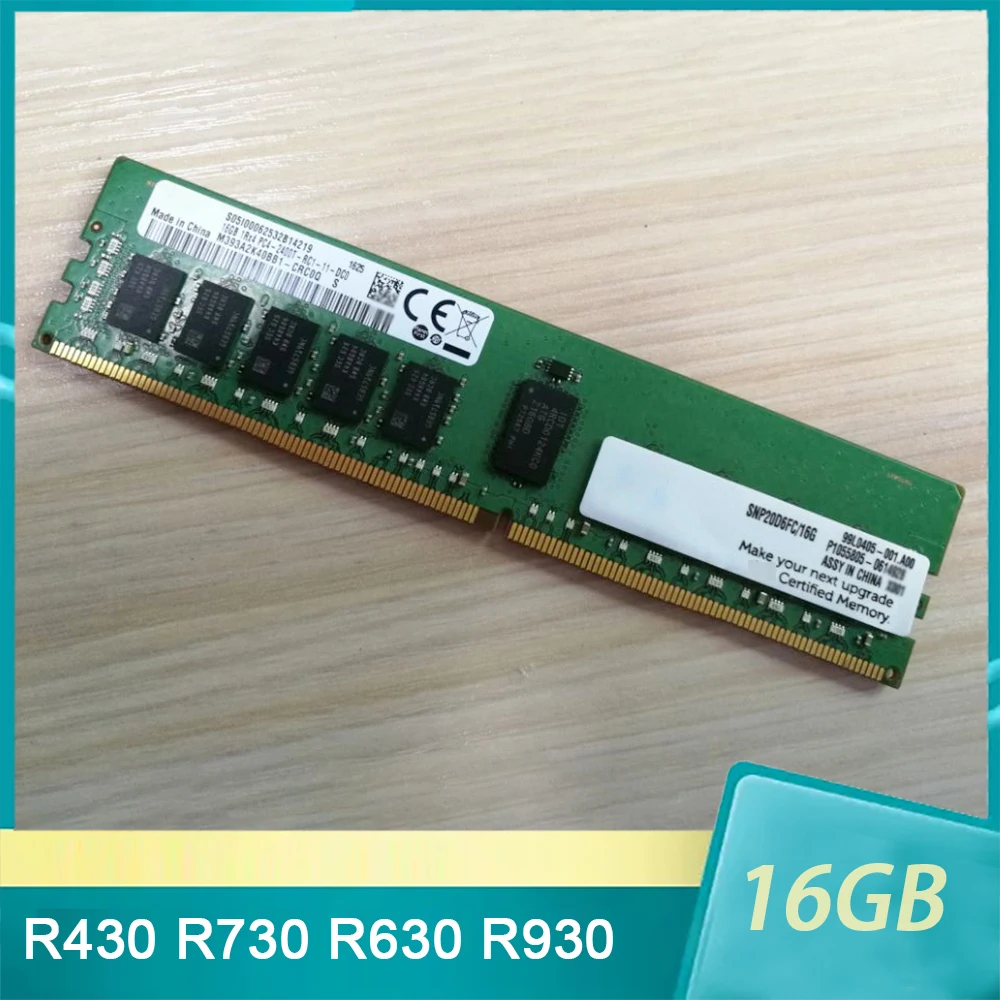 R430 R730 R630 R930 16 ГБ PC4-2400T DDR4 RDIMM Оперативная память Серверная память Высокое качество Быстрая доставка
R430 R730 R630 R930 16 ГБ PC4-2400T DDR4 RDIMM Оперативная память Серверная память Высокое качество Быстрая доставка