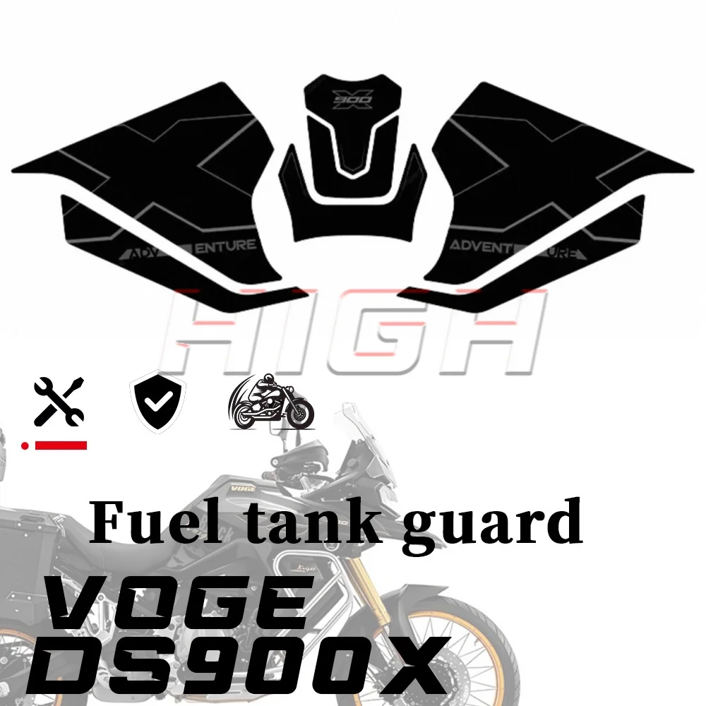 Для VOGE DS900X противоскользящая наклейка на топливный бак, утолщенный корпус, защита от царапин, водонепроницаемая пленка 900 DSX 
Для VOGE DS900X противоскользящая наклейка на топливный бак, утолщенный корпус, защита от царапин, водонепроницаемая пленка 900 DSX