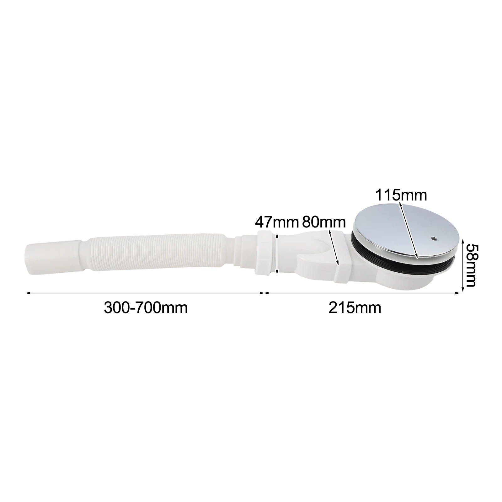 90mm Diameter Shower Waste Trap Designed for Shower Trays to Provide Consistent Drainage and Prevent Water Leakage in Bathrooms
90mm Diameter Shower Waste Trap Designed for Shower Trays to Provide Consistent Drainage and Prevent Water Leakage in Bathrooms