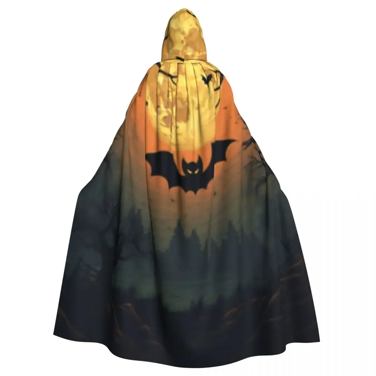 Cosplay Medieval Costumes Bat With The Moon Hooded Capes Long Robes Jackets Coat Carnival keep warm Water Resistantc
Cosplay Medieval Costumes Bat With The Moon Hooded Capes Long Robes Jackets Coat Carnival keep warm Water Resistantc