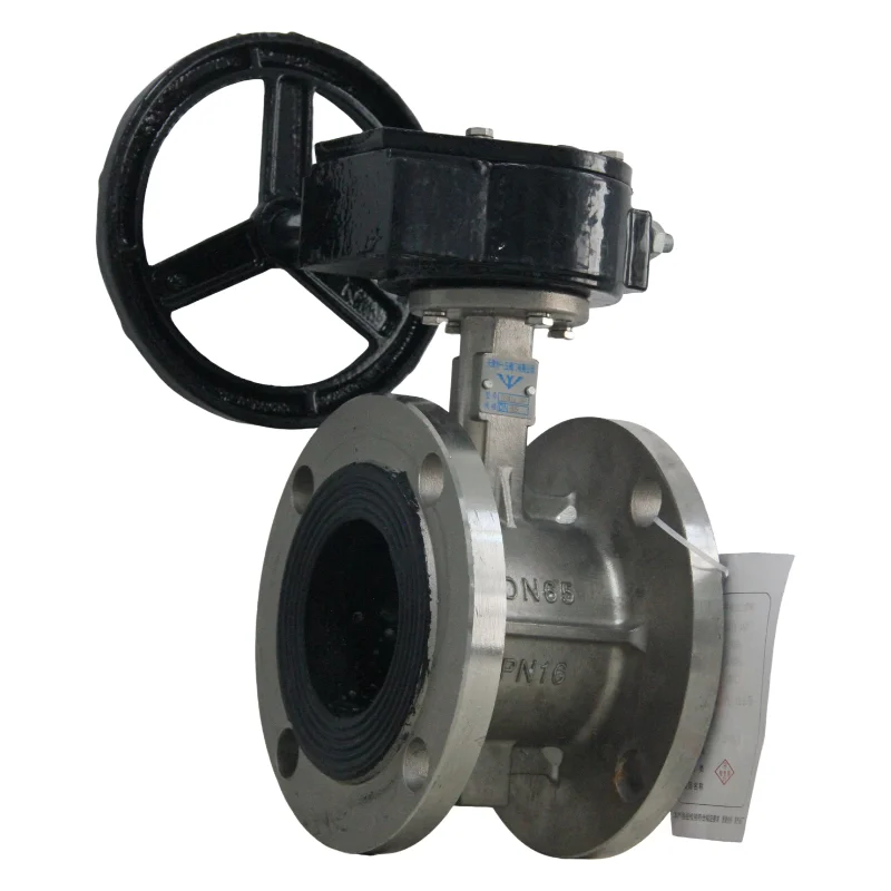 Manual stainless steel 304 flanged vertical plate butterfly valve for water flow control
Manual stainless steel 304 flanged vertical plate butterfly valve for water flow control