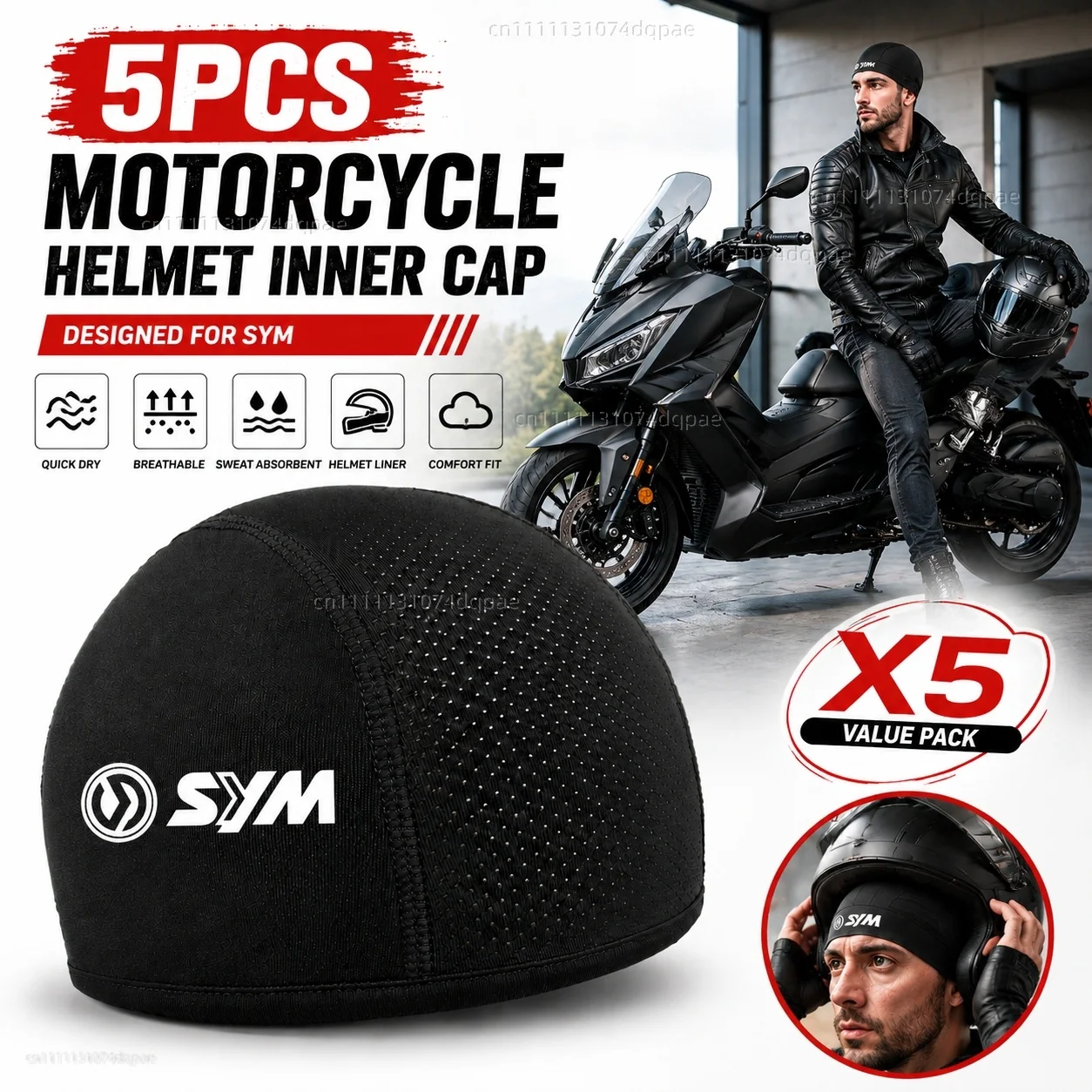 5pcs Motorcycle Helmet Inner Cap Hat Quick Dry Breathable Hat Racing Cap X5 For SYM JP150 GR125 fiddle 3 FNX150 maxsym 400i 600i
5pcs Motorcycle Helmet Inner Cap Hat Quick Dry Breathable Hat Racing Cap X5 For SYM JP150 GR125 fiddle 3 FNX150 maxsym 400i 600i