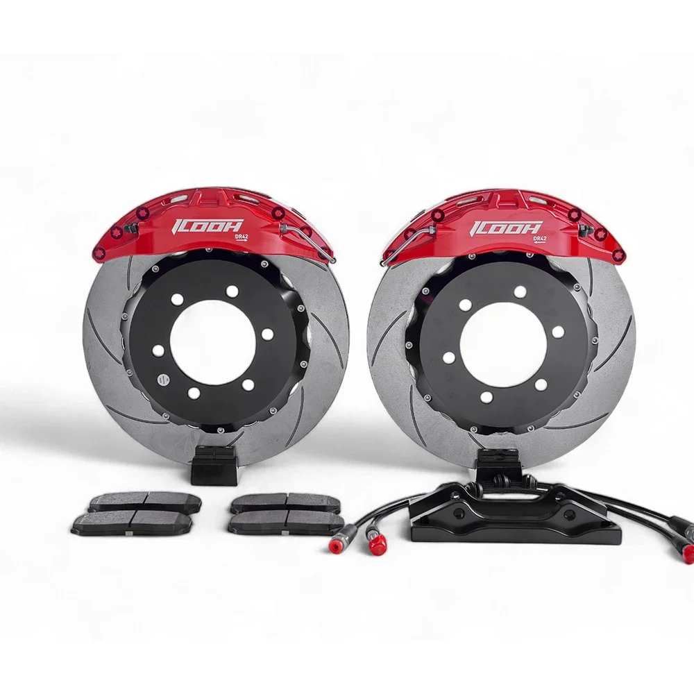 ICOOH Factory Price Modified Racing 4 Piston DR4 Big Brake Kits 330/345/355/362mm Rotor Size Brake Sets For M ercedes-benz
ICOOH Factory Price Modified Racing 4 Piston DR4 Big Brake Kits 330/345/355/362mm Rotor Size Brake Sets For M ercedes-benz