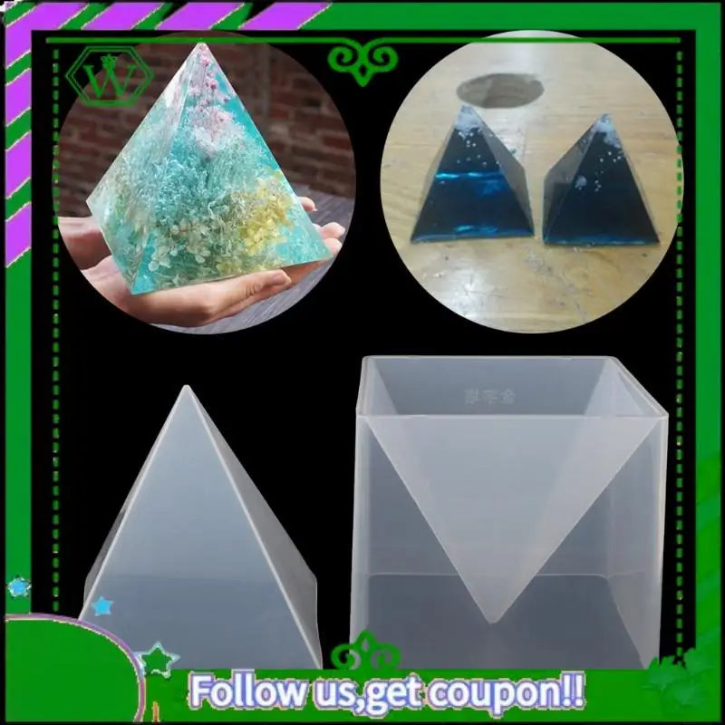 Latest-Super Pyramid Silicone Mould & Large Pyramid Shape Diy Silicone Jewelry Mold Making Ornament Craft Mould 9.5X9.5X6cm
Latest-Super Pyramid Silicone Mould & Large Pyramid Shape Diy Silicone Jewelry Mold Making Ornament Craft Mould 9.5X9.5X6cm