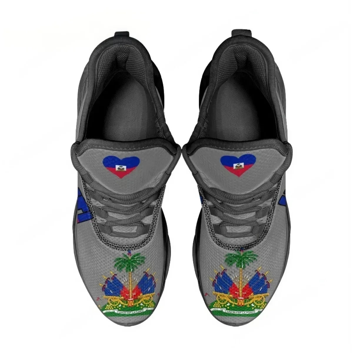Sports Shoes Haiti National Pattern Wear-resistant Platform Walking Flat Shoes for Women Travel Round Toe Zapatillas Erkek 2025
Sports Shoes Haiti National Pattern Wear-resistant Platform Walking Flat Shoes for Women Travel Round Toe Zapatillas Erkek 2025