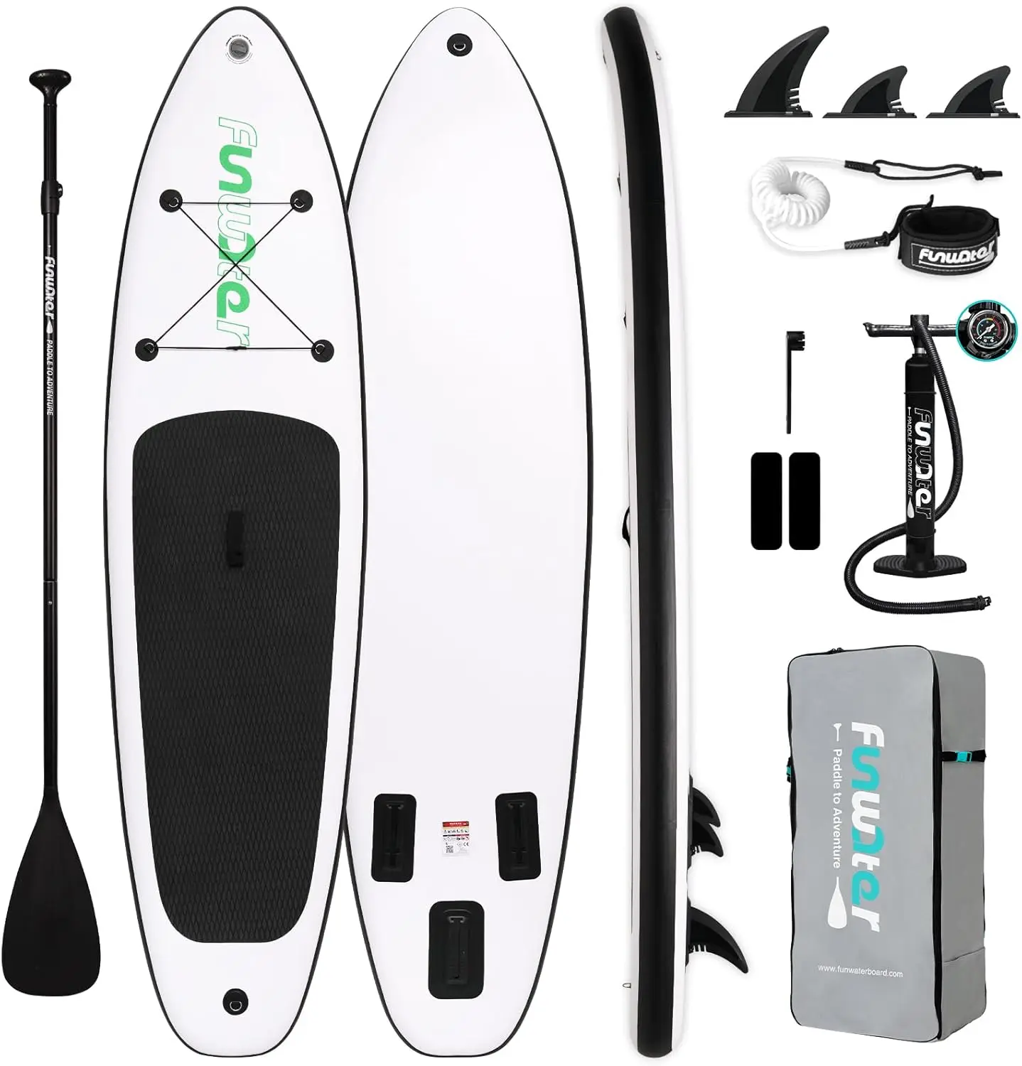 Inflatable Ultra-Light Stand Up Paddle Board for All Skill Levels with Premium SUP Paddleboard Accessories,Non-Slip Comfort Deck
Inflatable Ultra-Light Stand Up Paddle Board for All Skill Levels with Premium SUP Paddleboard Accessories,Non-Slip Comfort Deck