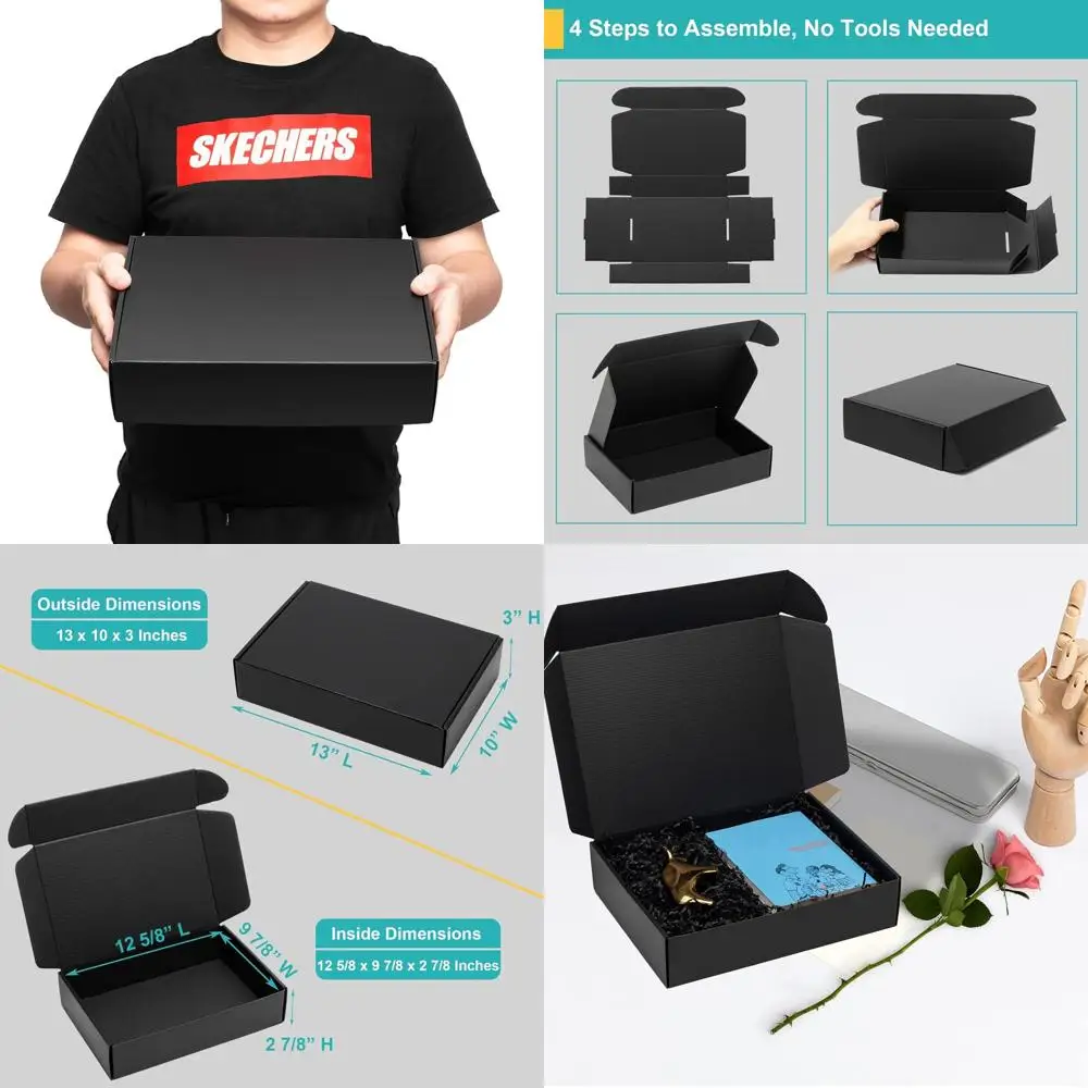 Транспортировочные коробки для малого бизнеса — почтовые коробки из гофрированного картона 13x10x3, почтовые конверты для литературы с блокировкой вкладок, плоские транспортировочные коробки,
Транспортировочные коробки для малого бизнеса — почтовые коробки из гофрированного картона 13x10x3, почтовые конверты для литературы с блокировкой вкладок, плоские транспортировочные коробки,