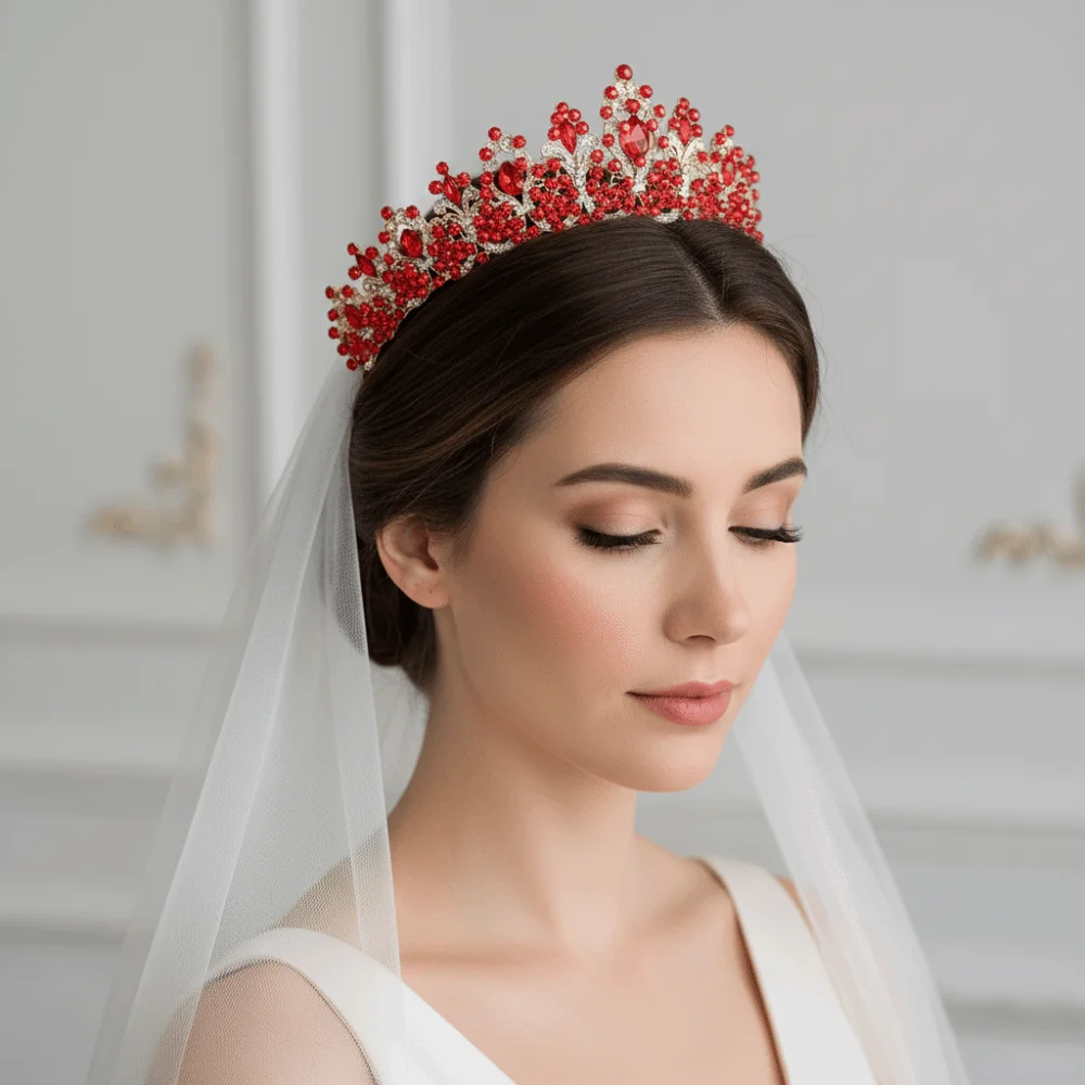 Princess Diadem Handmade Bridal Tiara Luxurious Vintage Crystal Crown Exquisite Ornate Baroque Headpiece Prom
Princess Diadem Handmade Bridal Tiara Luxurious Vintage Crystal Crown Exquisite Ornate Baroque Headpiece Prom