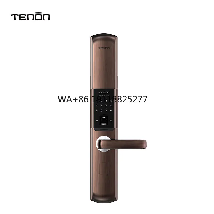 Tenon T109 Smart Electric Fingerprint & Card Scanner Lock Automatic Sliding Cover Modern Key & Cloud Data Storage for Home Door
Tenon T109 Smart Electric Fingerprint & Card Scanner Lock Automatic Sliding Cover Modern Key & Cloud Data Storage for Home Door