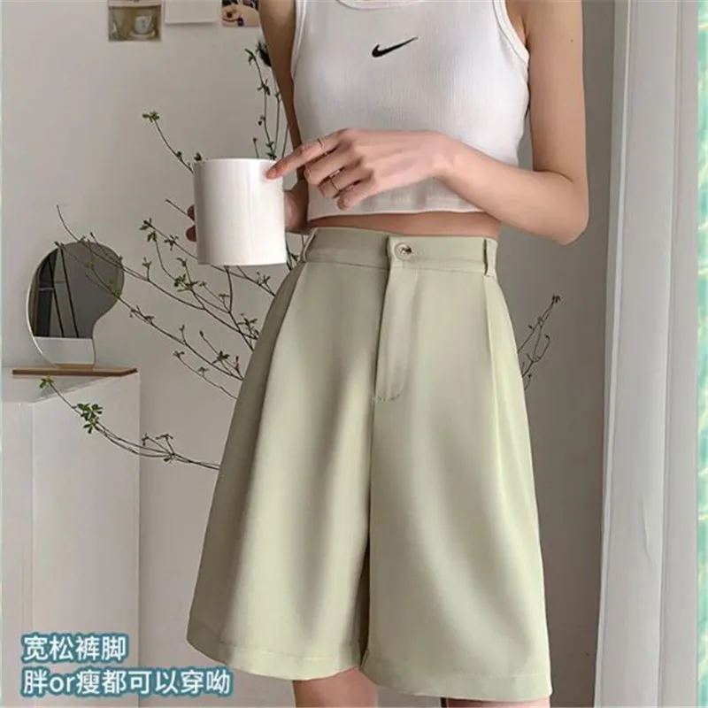 Women' Summer Casual Shorts 2023 New Cotton Wide Leg Shorts Female High Waist Straight Knee Length Pants BB-007
Women' Summer Casual Shorts 2023 New Cotton Wide Leg Shorts Female High Waist Straight Knee Length Pants BB-007