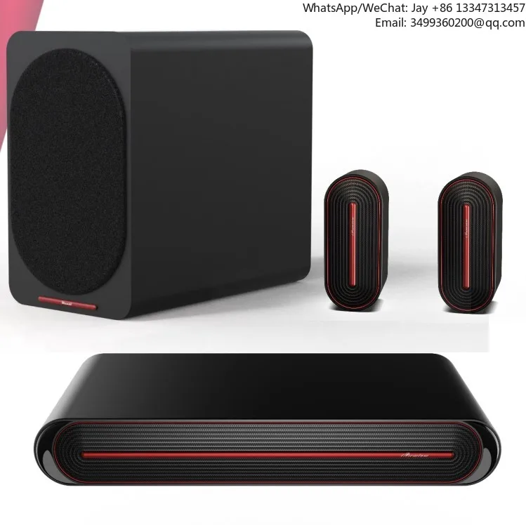 Home Theater Surround Sound Cinema System Soundbar 5.1
Home Theater Surround Sound Cinema System Soundbar 5.1