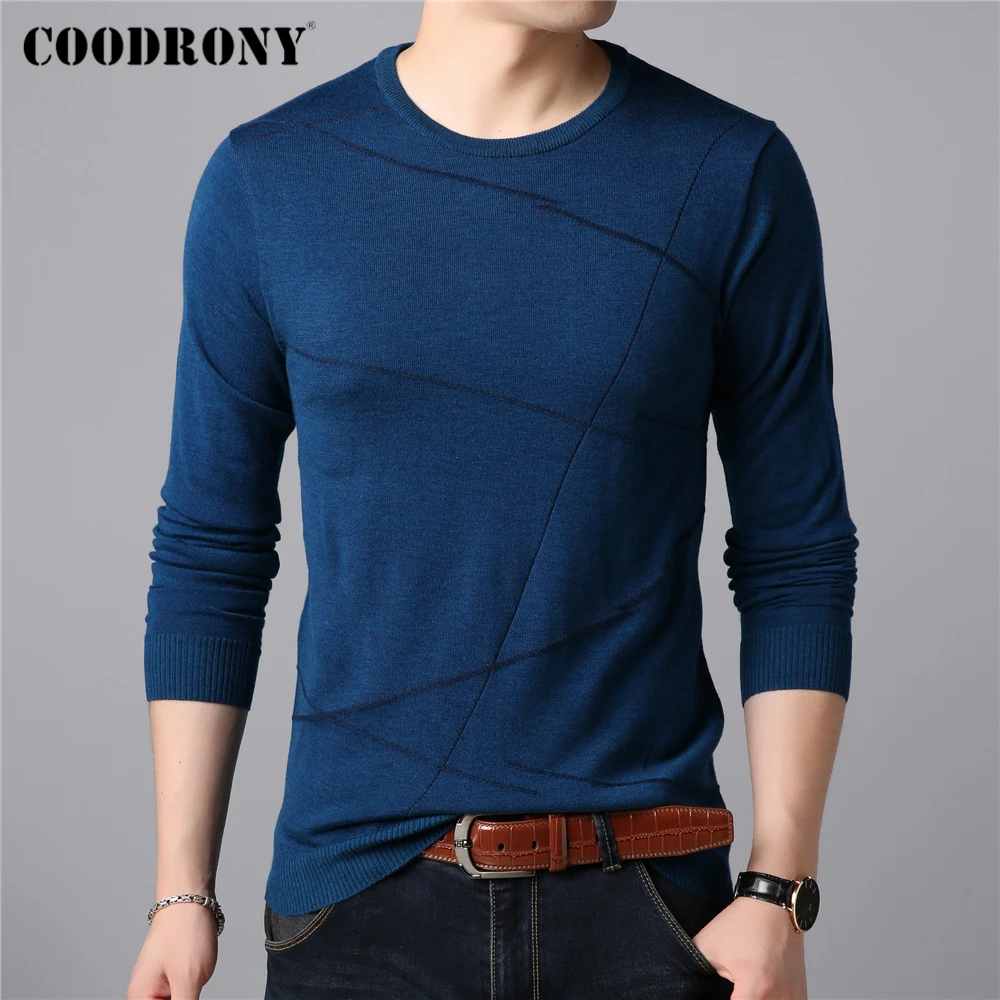 COODRONY Brand O-Neck Knitted Sweater Men Clothing Autumn Winter New Arrival High Quality Fashion Striped Pullover Homme Z1104
COODRONY Brand O-Neck Knitted Sweater Men Clothing Autumn Winter New Arrival High Quality Fashion Striped Pullover Homme Z1104