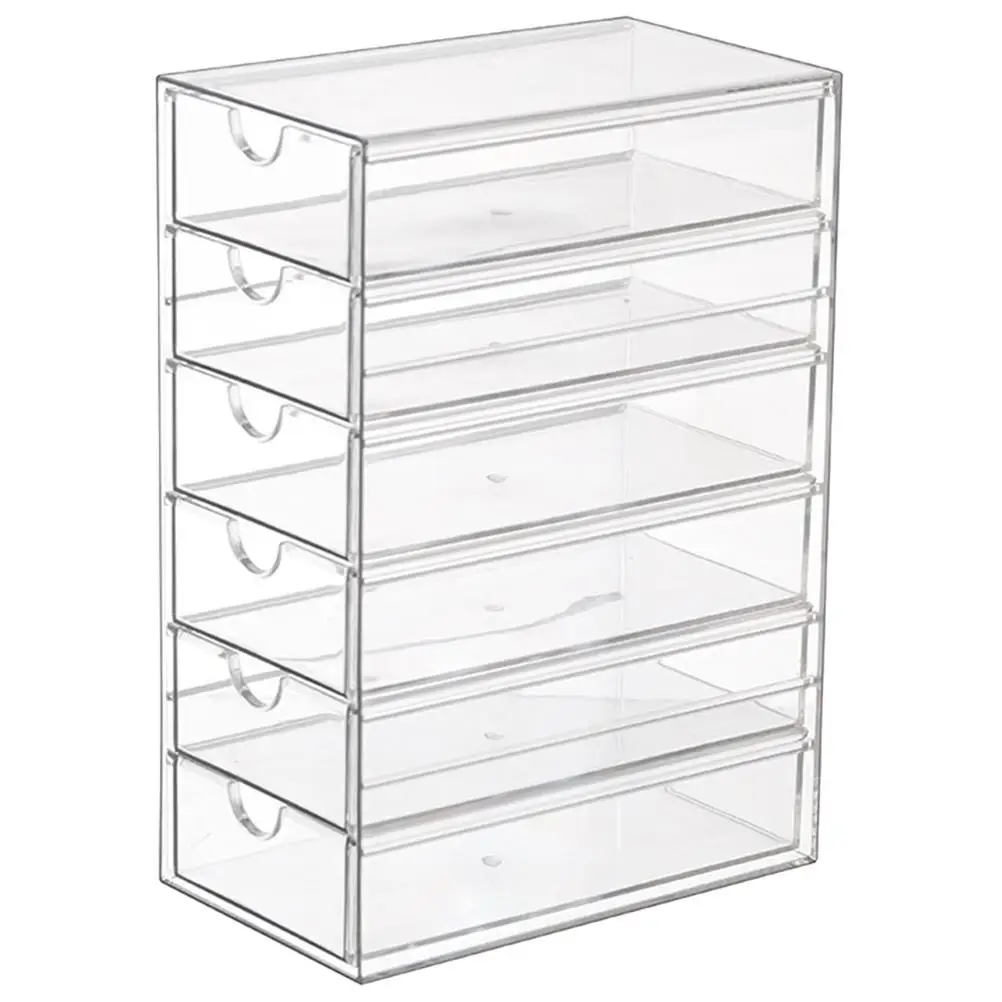 1Pcs 6 Layers Desktop Storage Box Clear Drawer ganizer Sturdy PET Lightweight Multi function Stationery Office Tabletop Box
1Pcs 6 Layers Desktop Storage Box Clear Drawer ganizer Sturdy PET Lightweight Multi function Stationery Office Tabletop Box