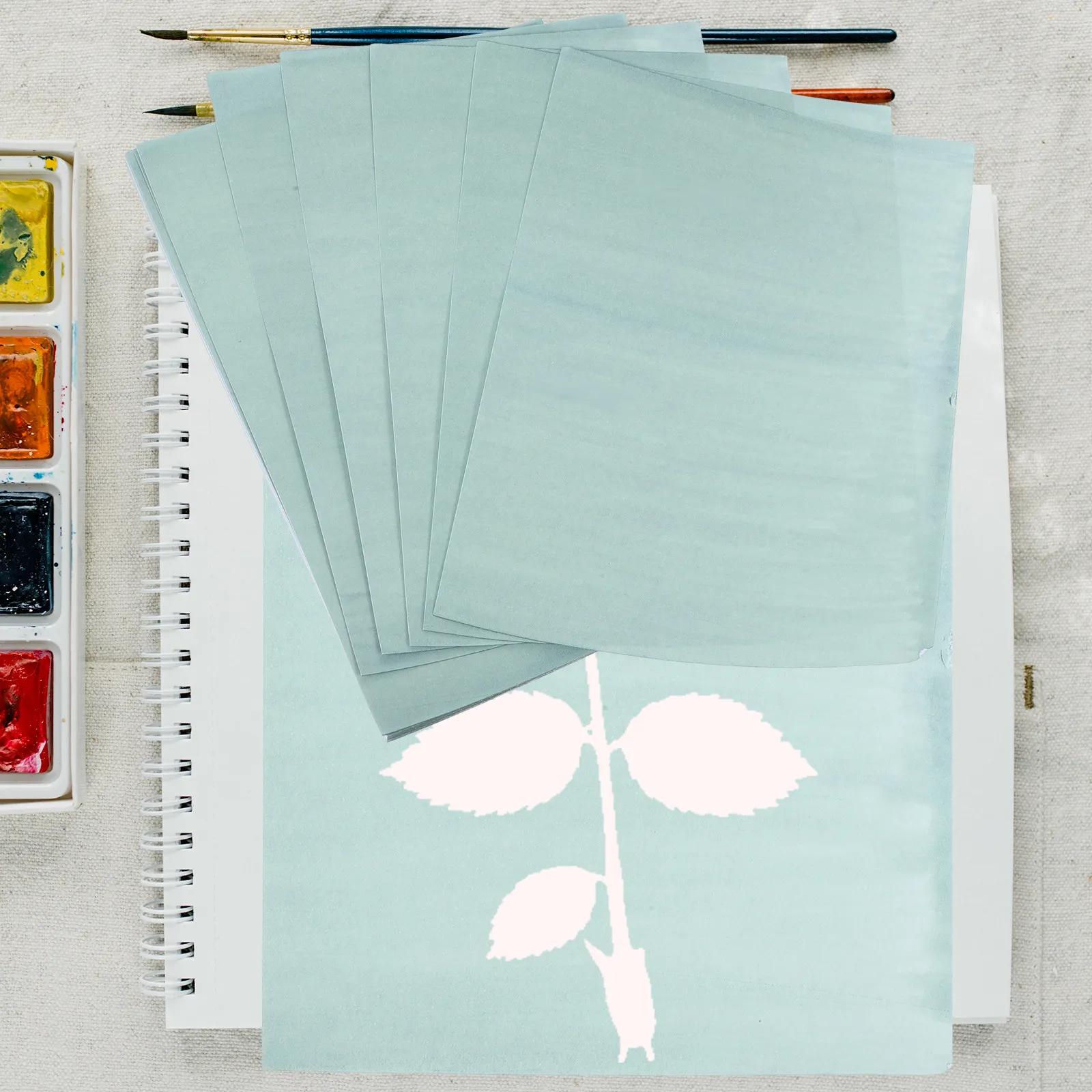 1Set Cyanotype Sun Paper A5 High Durability Natural Fiber PVC Material Sun Printing Paper DIY Cyanotype Painting Journaling
1Set Cyanotype Sun Paper A5 High Durability Natural Fiber PVC Material Sun Printing Paper DIY Cyanotype Painting Journaling