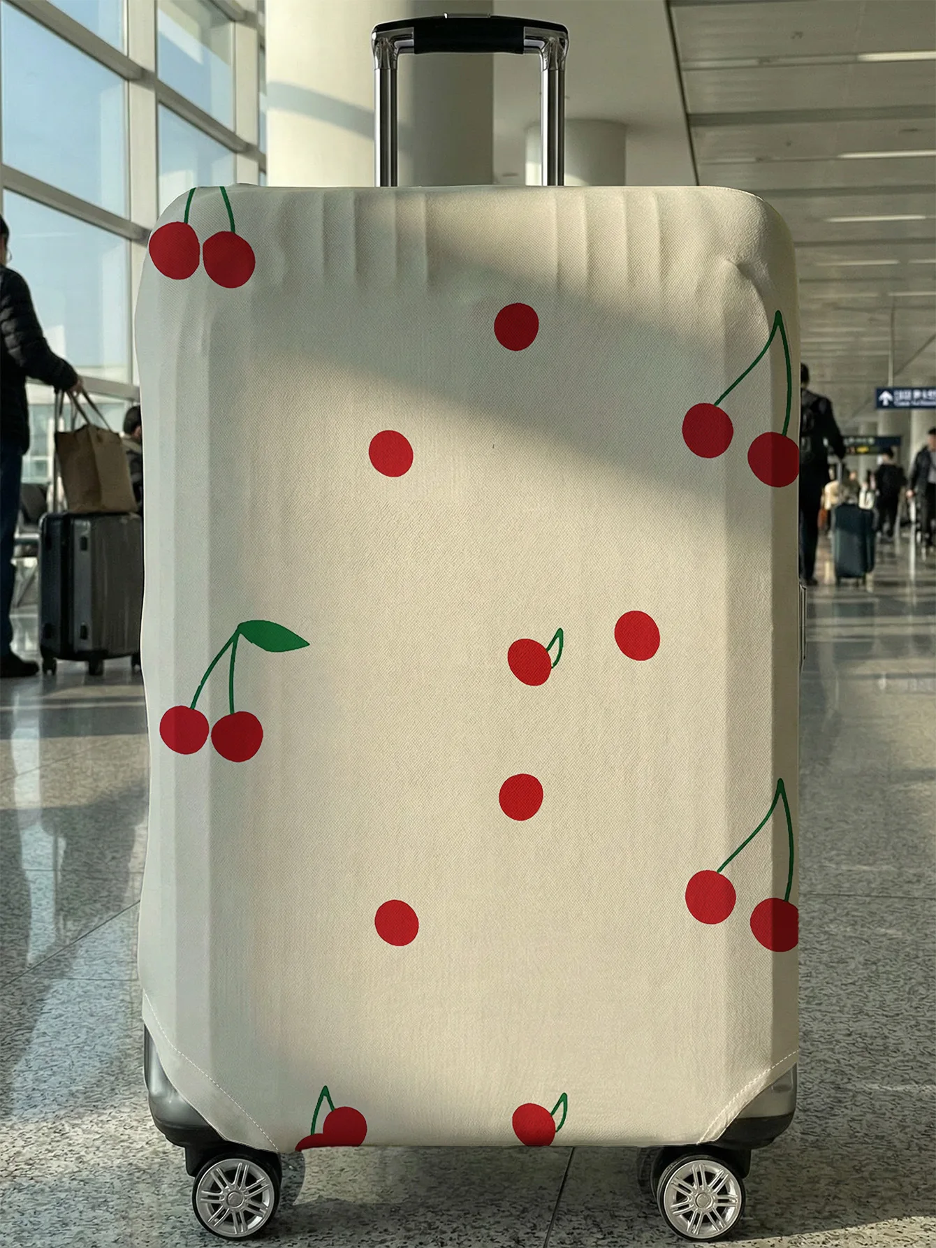Cherry Polka Dot Print Luggage Cover, Suitable for 18-32 Inch Luggage Cover, Luggage Handle Glove, Travel Accessories
Cherry Polka Dot Print Luggage Cover, Suitable for 18-32 Inch Luggage Cover, Luggage Handle Glove, Travel Accessories