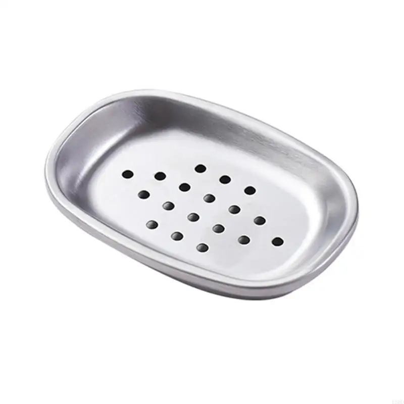 652F Rust Resistant Stainless Steel Soap Holder with Drainages Holes Storage Box Organized Tray for Bathroom and Hotel Use
652F Rust Resistant Stainless Steel Soap Holder with Drainages Holes Storage Box Organized Tray for Bathroom and Hotel Use
