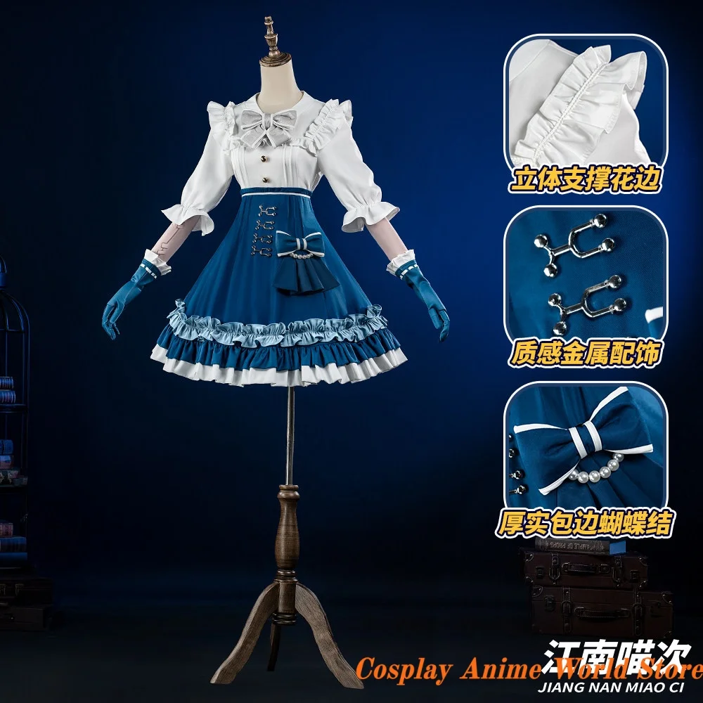 In stock Emma Woods Gardener Boudoir Dream Cosplay Costume Identity V Role Play Clothing Halloween Party Dress Outfit
In stock Emma Woods Gardener Boudoir Dream Cosplay Costume Identity V Role Play Clothing Halloween Party Dress Outfit