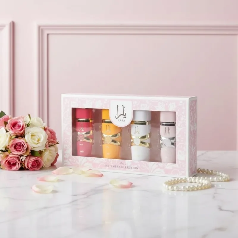 Подарочный набор женских парфюмерии Yara 4 × 25 мл — стойкая парфюмерная вода Gourmand с ванильным мускусом, янтарем и жасмином
Подарочный набор женских парфюмерии Yara 4 × 25 мл — стойкая парфюмерная вода Gourmand с ванильным мускусом, янтарем и жасмином