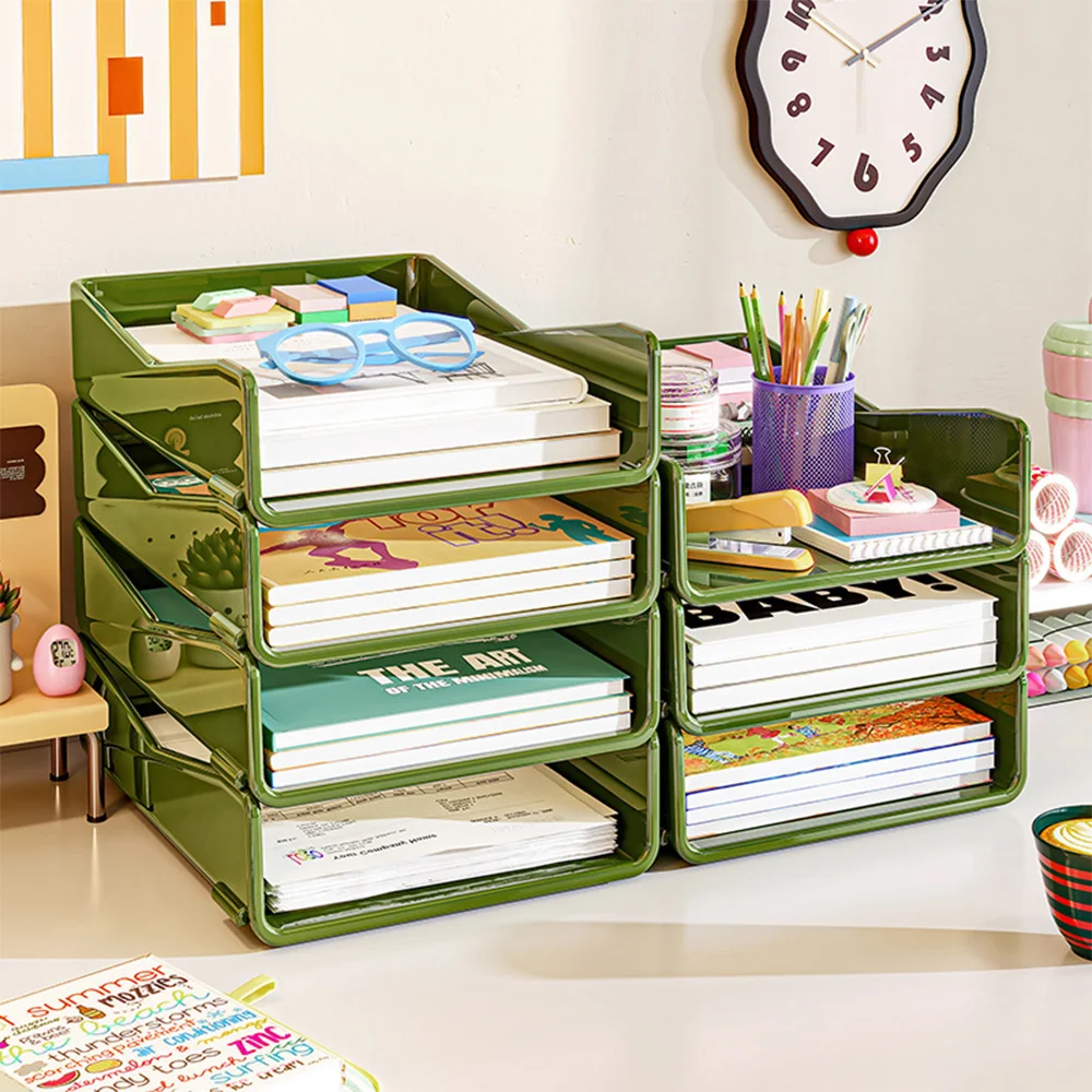 New Plastic Stationery Storage Box Durable Increase Floor Height Storage Folder Multicolor Sturdy Bookends Student
New Plastic Stationery Storage Box Durable Increase Floor Height Storage Folder Multicolor Sturdy Bookends Student