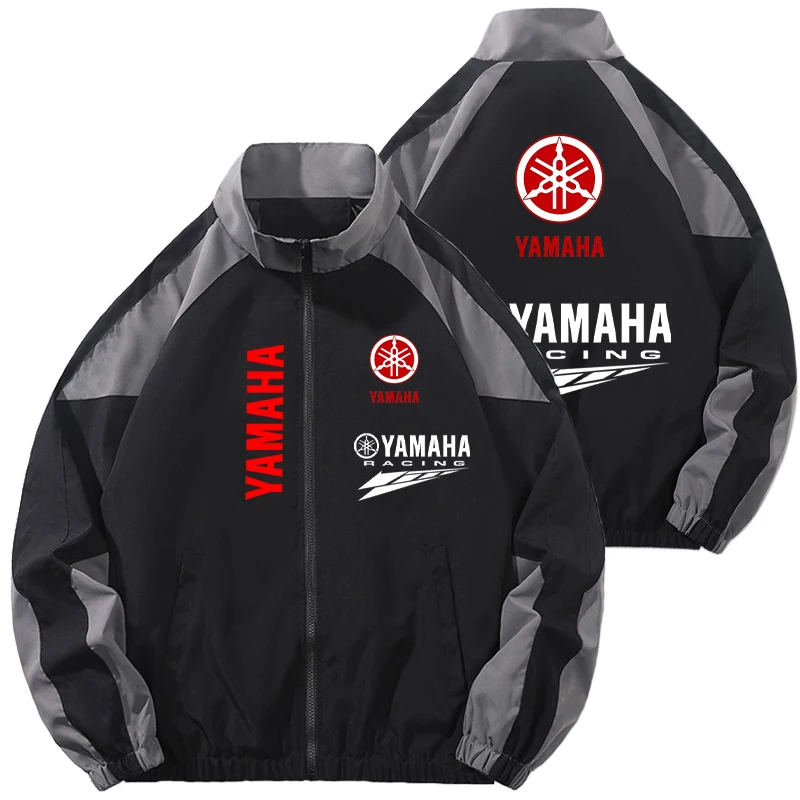 Yamaha Racing Jacket - Men's Street Style Patchwork Black Coat - Women's Spring Lightweight Loose-Fitting Fashion Pilot Jacket
Yamaha Racing Jacket - Men's Street Style Patchwork Black Coat - Women's Spring Lightweight Loose-Fitting Fashion Pilot Jacket