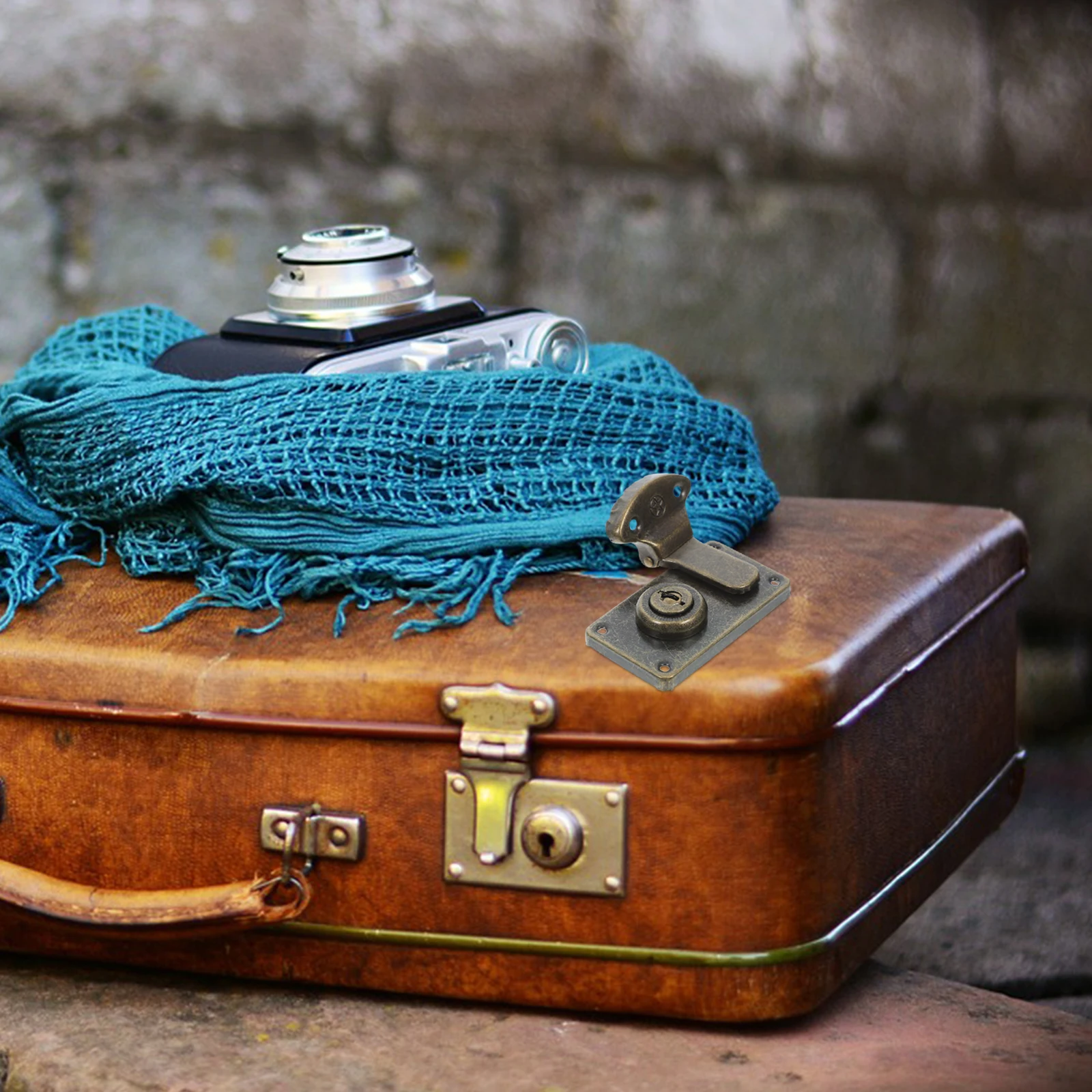 2Pcs Vintage Suitcase Lock Hasps Decorative Latch Locks for Suitcases Luggage Boxes Secure Travel and Storage
2Pcs Vintage Suitcase Lock Hasps Decorative Latch Locks for Suitcases Luggage Boxes Secure Travel and Storage