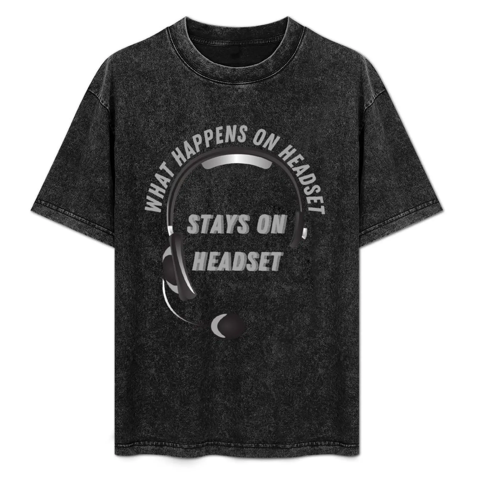 What Happens on Headset T-Shirt Anti-Pilling Casual T-Shirt
What Happens on Headset T-Shirt Anti-Pilling Casual T-Shirt