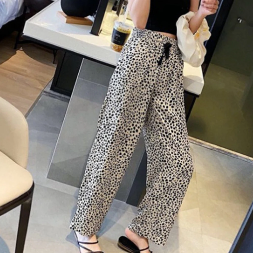Wide-Leg Trousers Women Pants Lightweight Loose Stylish Ankle Length Breathable Drawstring Fashionable Fashion
Wide-Leg Trousers Women Pants Lightweight Loose Stylish Ankle Length Breathable Drawstring Fashionable Fashion