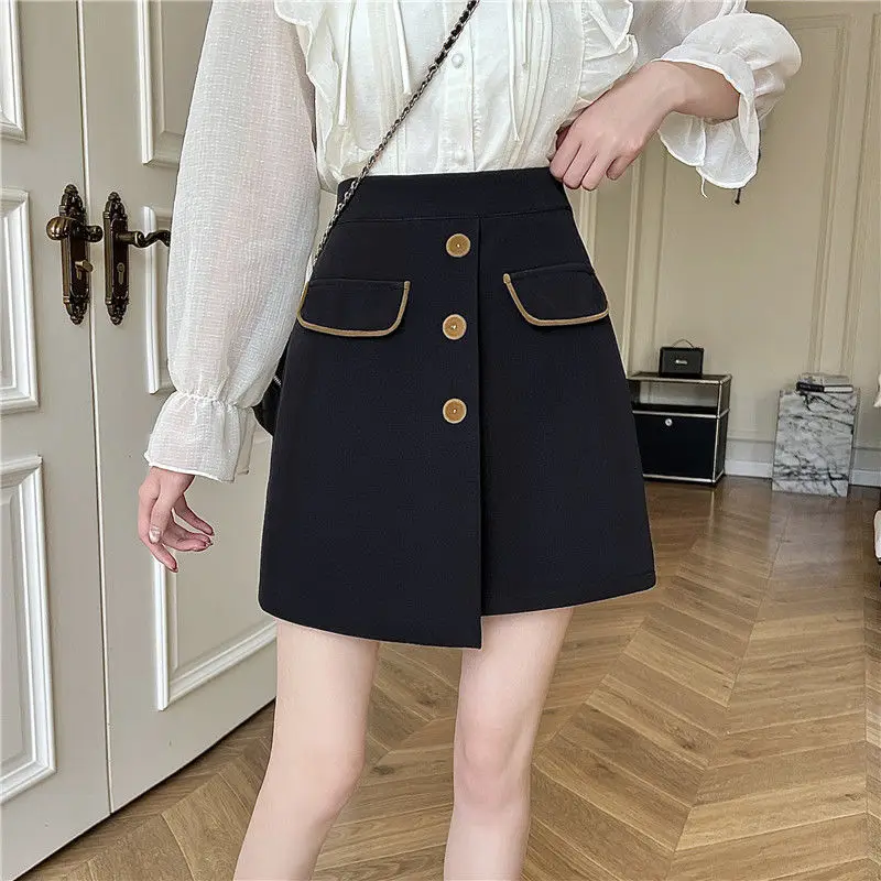 Fashion Solid Color Spliced Button Irregular Skirts Female Clothing 2025 Summer New Loose Preppy Style Zipper High Waist Skirts
Fashion Solid Color Spliced Button Irregular Skirts Female Clothing 2025 Summer New Loose Preppy Style Zipper High Waist Skirts