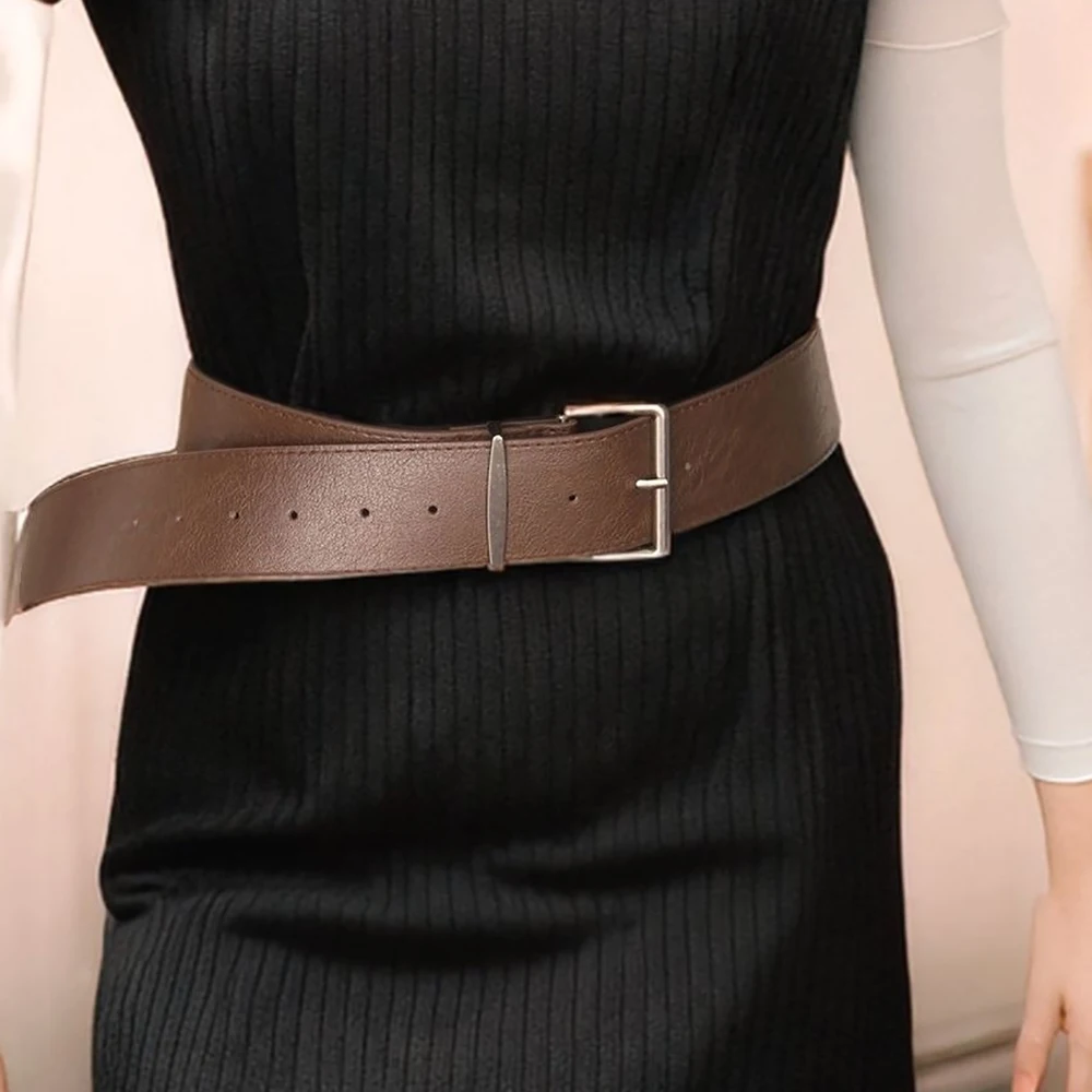 Ladies' Washing effect vintage Pin buckle adjustable length waist belts For women Waist Decorative accessories On Jeans dress
Ladies' Washing effect vintage Pin buckle adjustable length waist belts For women Waist Decorative accessories On Jeans dress