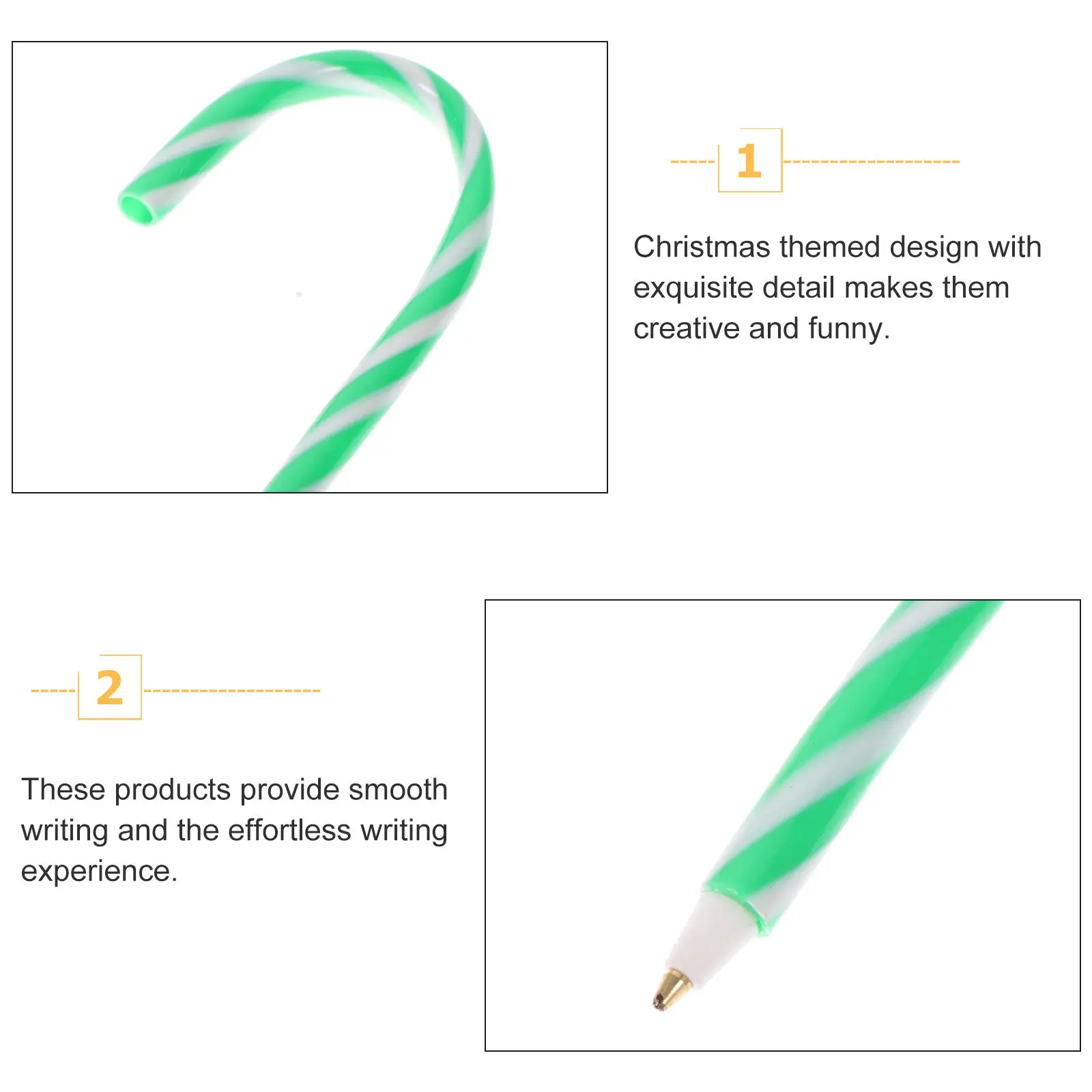 6Pcs Christmas Cane Pens Premium Plastic Writing Pens for Smooth Effortless Use Creative Kids Gifts Holiday Party Favors School
6Pcs Christmas Cane Pens Premium Plastic Writing Pens for Smooth Effortless Use Creative Kids Gifts Holiday Party Favors School