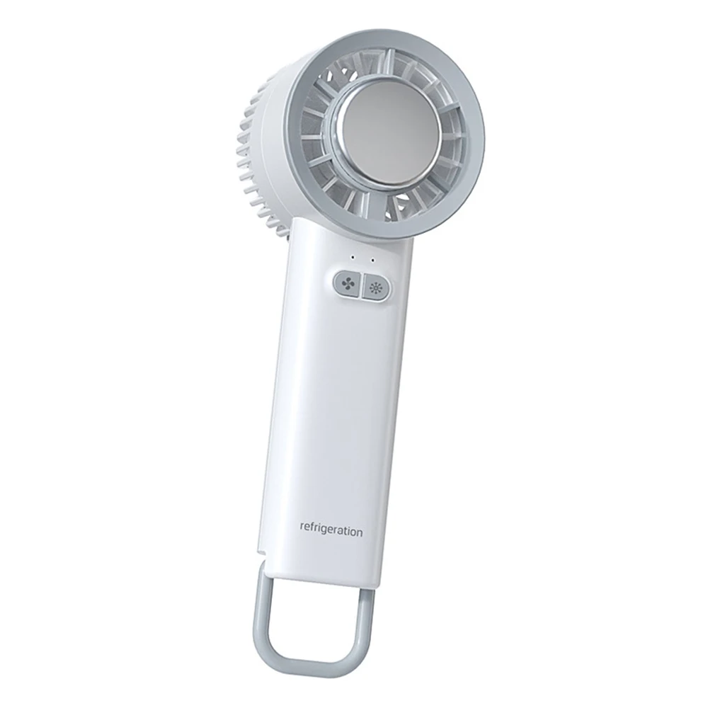 Handheld Portable Refrigeration Fan, 3 Speeds Ice Cooling Fan, 1800mAh Battery, Mini USB Fan for Outdoor
Handheld Portable Refrigeration Fan, 3 Speeds Ice Cooling Fan, 1800mAh Battery, Mini USB Fan for Outdoor