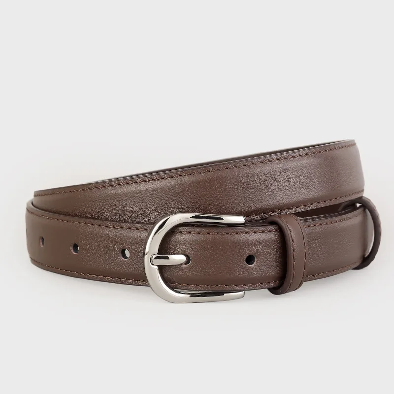 2025 Brand Quality Full Grain Women Jeans Belts Strap Fashion Brown Coffee Genuine Cow Leather Waist Belts Centure Homme De Luxe
2025 Brand Quality Full Grain Women Jeans Belts Strap Fashion Brown Coffee Genuine Cow Leather Waist Belts Centure Homme De Luxe