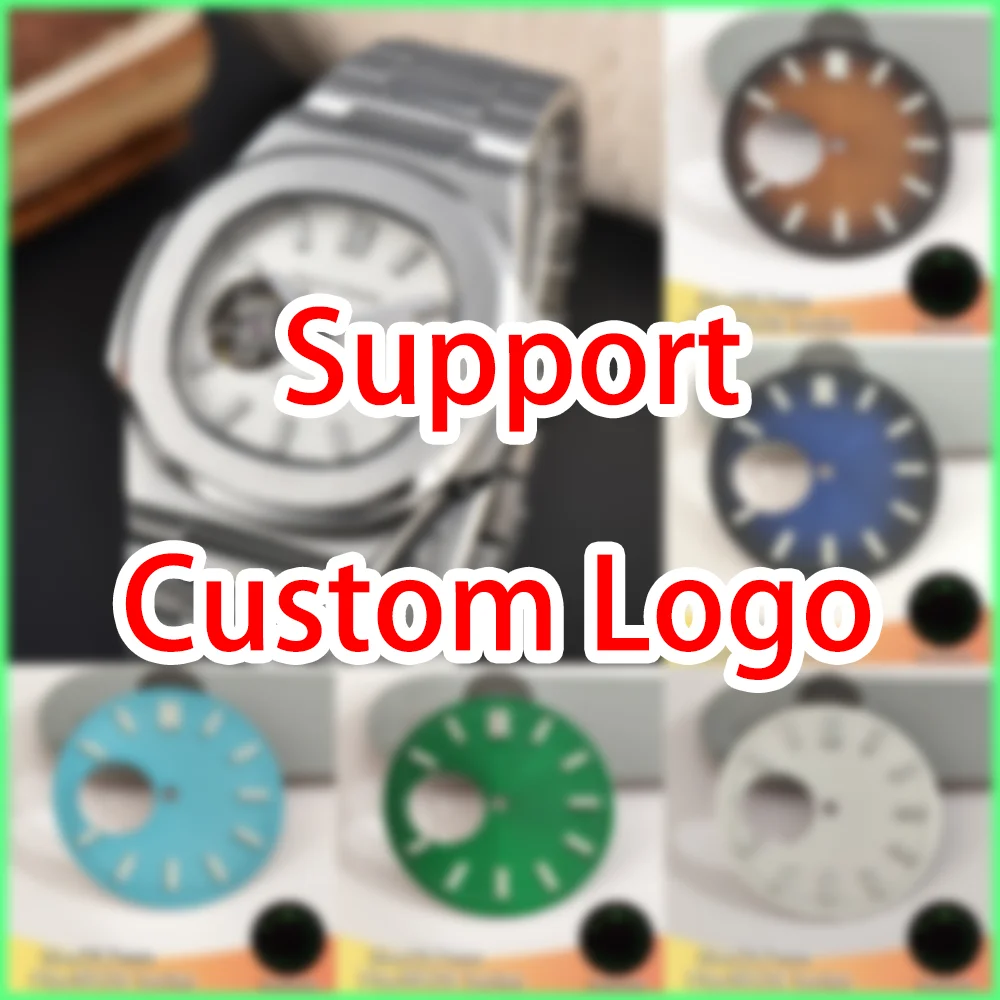 29.7mm Can DIY Custom logo Watch Dial Suitable for NH 38 Movement C3 Green Luminous Men's Watches Dials Accessories Parts
29.7mm Can DIY Custom logo Watch Dial Suitable for NH 38 Movement C3 Green Luminous Men's Watches Dials Accessories Parts