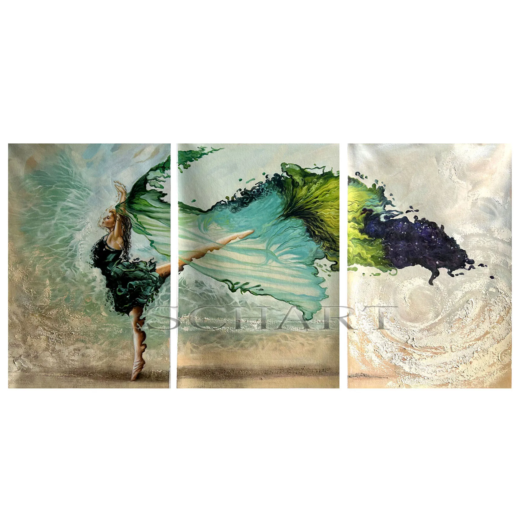 Pure hand-painted oil painting, Dancer, Modern home decorative art, Sofa background wall triptych oil painting,Free shipping
Pure hand-painted oil painting, Dancer, Modern home decorative art, Sofa background wall triptych oil painting,Free shipping