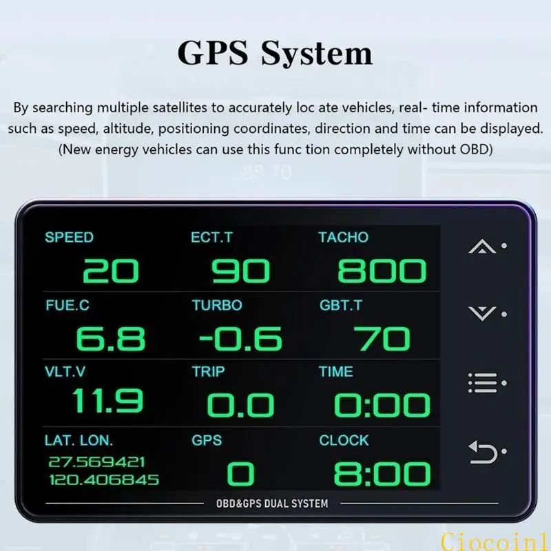 Y1UB Car HUD Gauge Digital Speedometer Head Up Display Speeding Alarm Reminder Meter Universal for Car Truck
Y1UB Car HUD Gauge Digital Speedometer Head Up Display Speeding Alarm Reminder Meter Universal for Car Truck